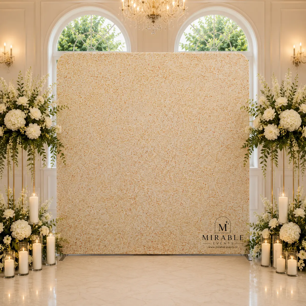 Photobooth achtergrond Gold Sparkle